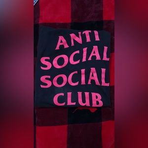 Anti social social club t shirt playboy